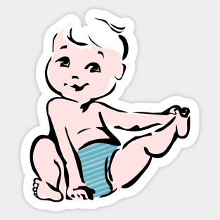 cute baby Sticker